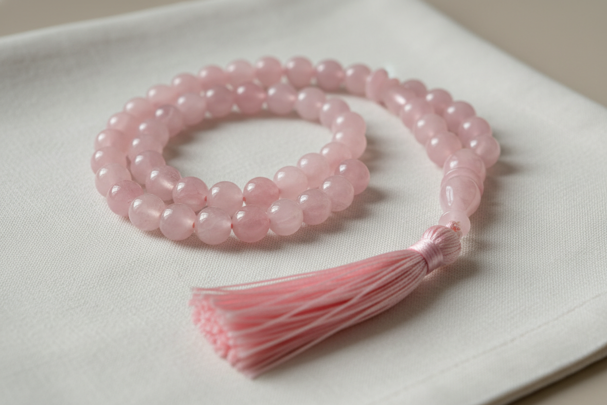 ROSE QUARTZ TASBEEH